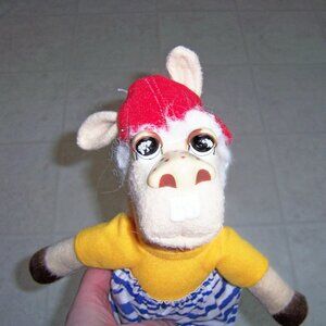 Vintage 90s Lamb Chop Charlie Horse Small Plush Stuffed Animal Toy